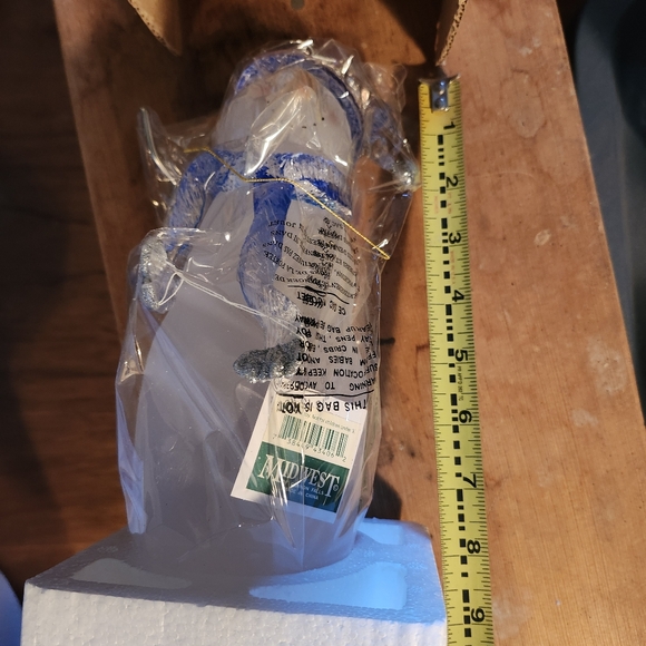 Frosty the Snowman Figurine Christmas 9" Midwest of Cannon Falls Acrylic New - Picture 6 of 7